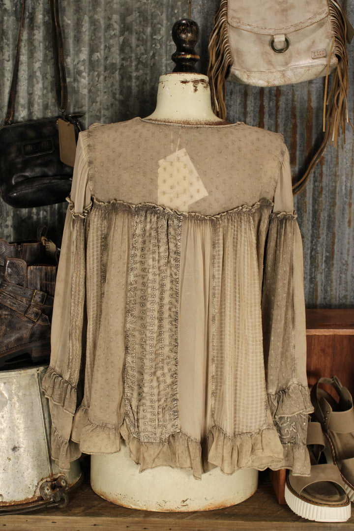 Moonmist Latte Blouse