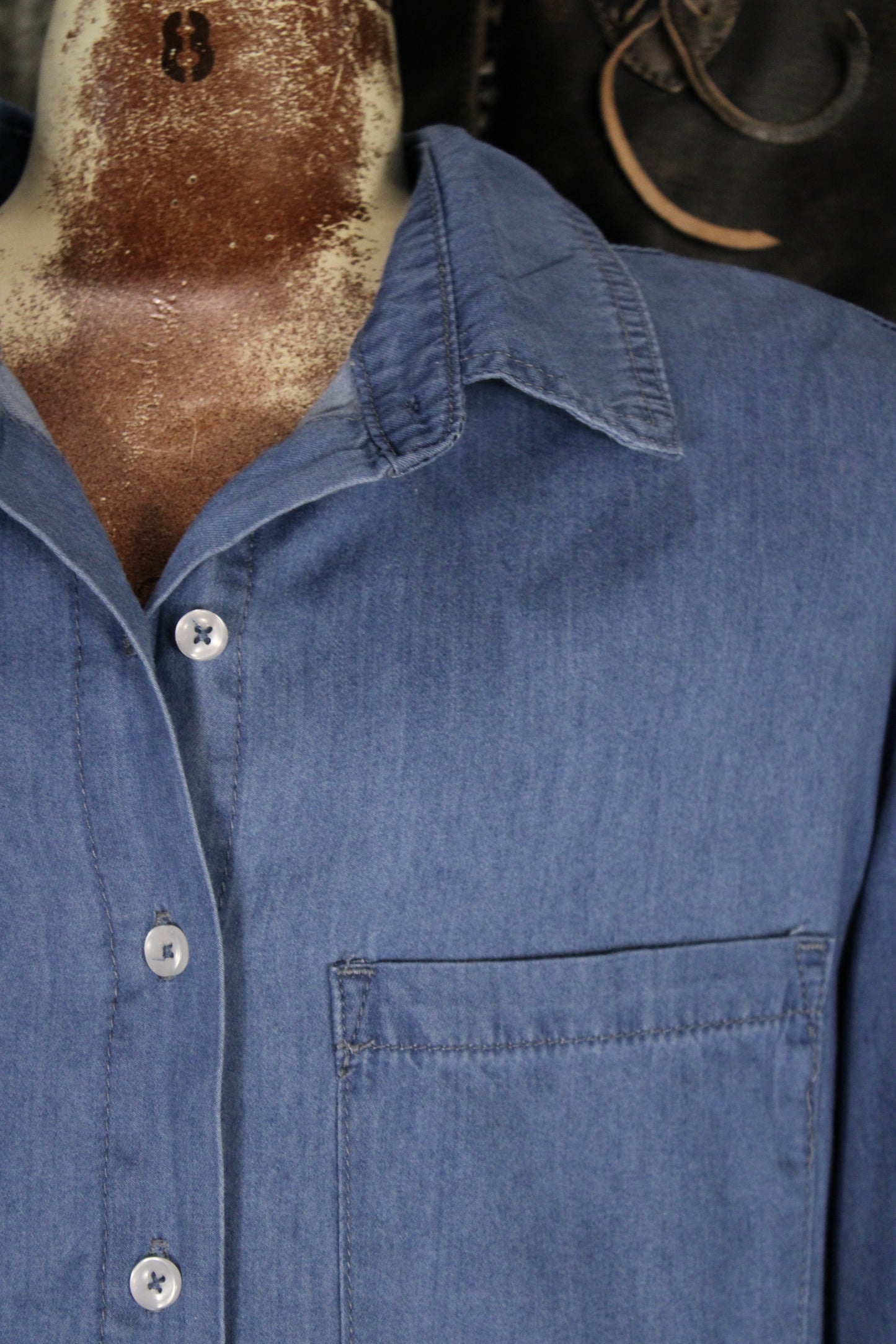 Blue Skies Button Down