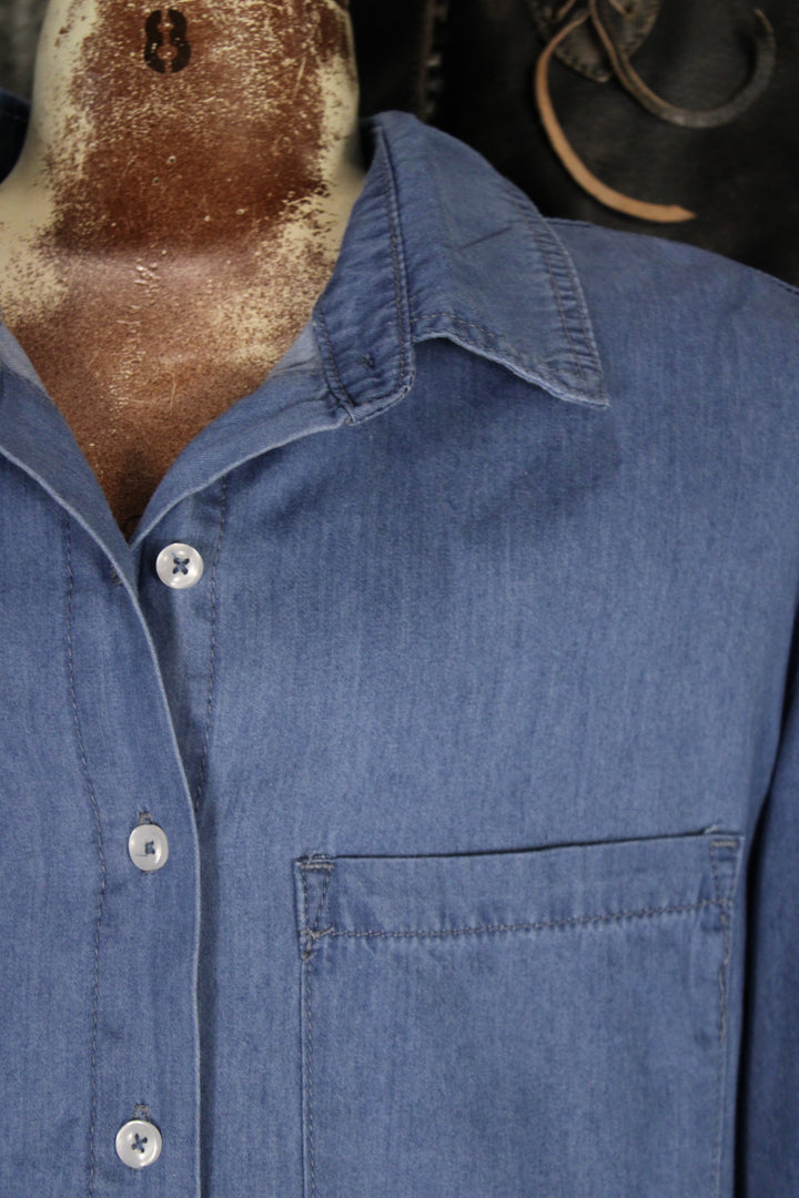 Blue Skies Button Down