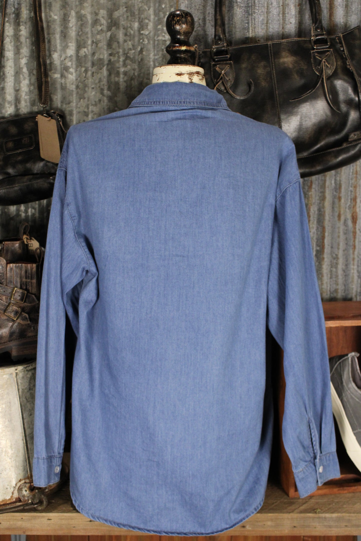 Blue Skies Button Down