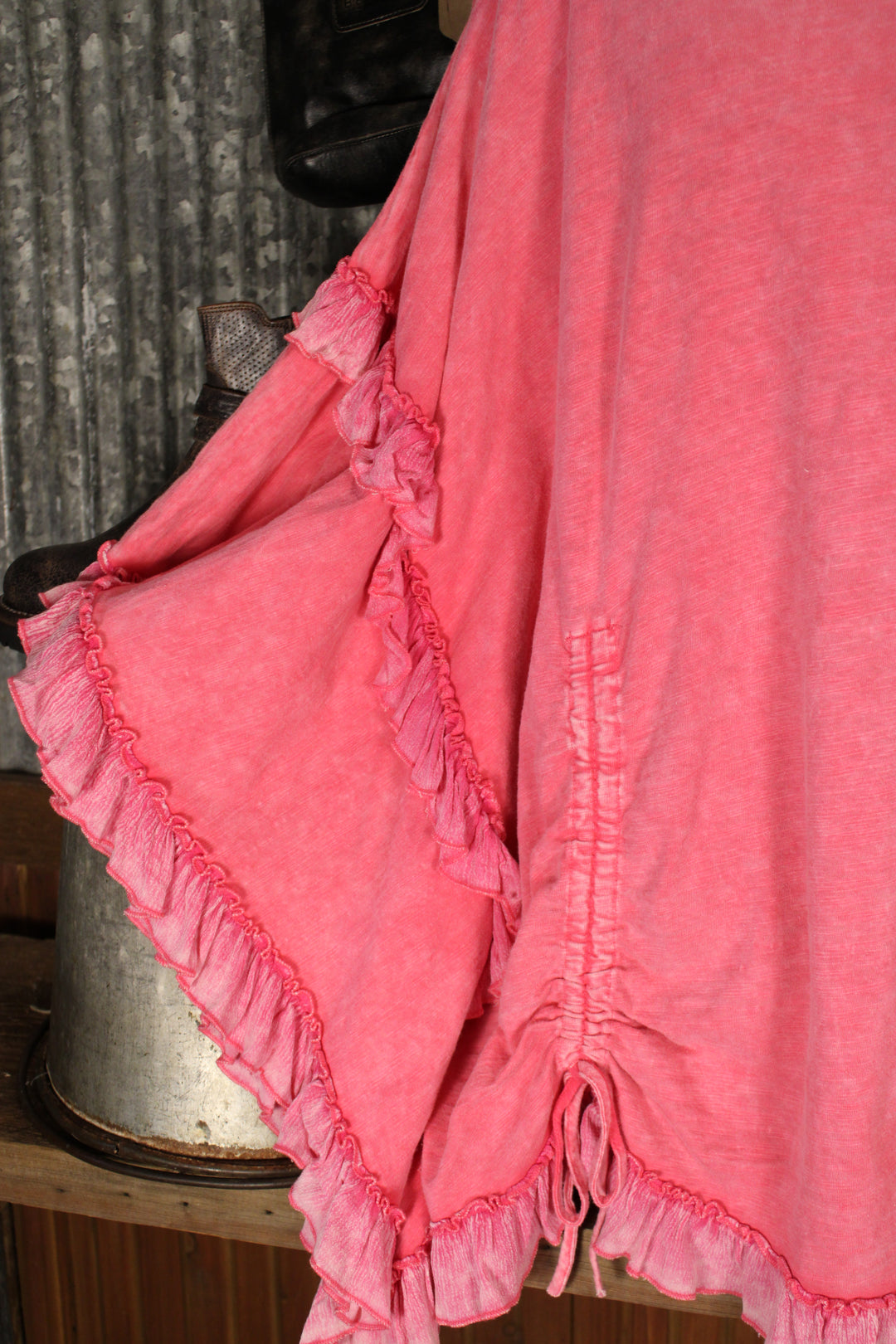 Bold Blossom Poncho