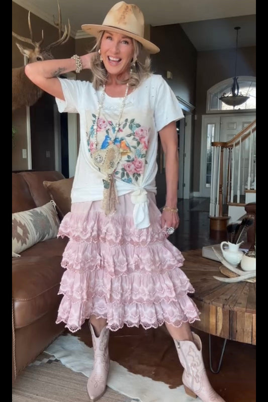 Sunwashed Pink Slip Dress