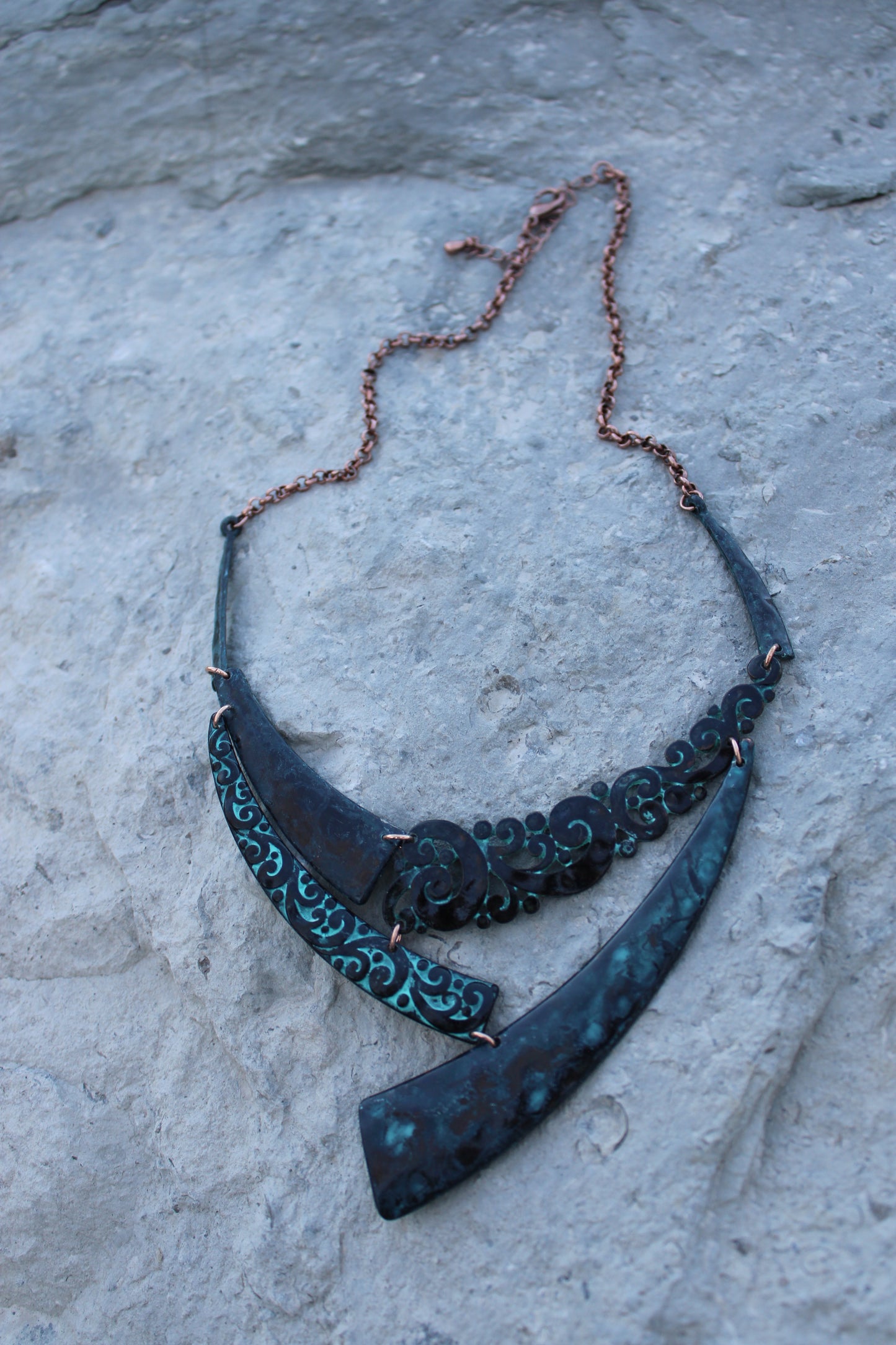 Obsidian Tide Necklace