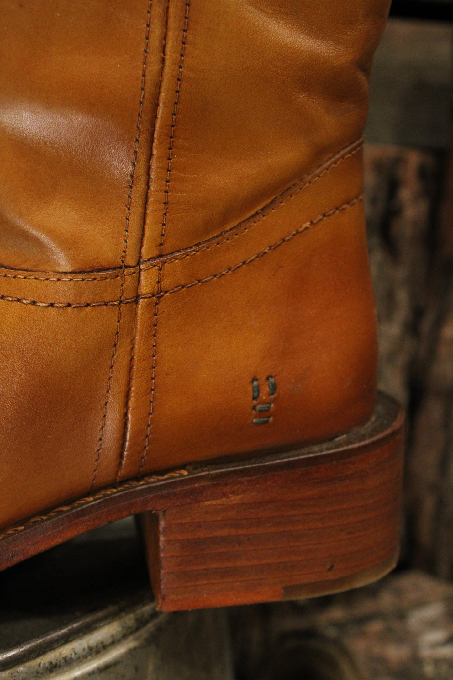 Froe Banana Tan Distressed Boots