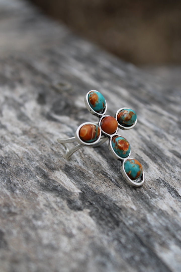 Canyon Cross Ring