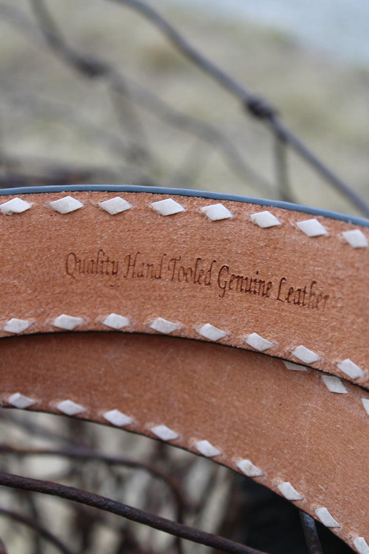 Wildflower Spirit Leather Belt