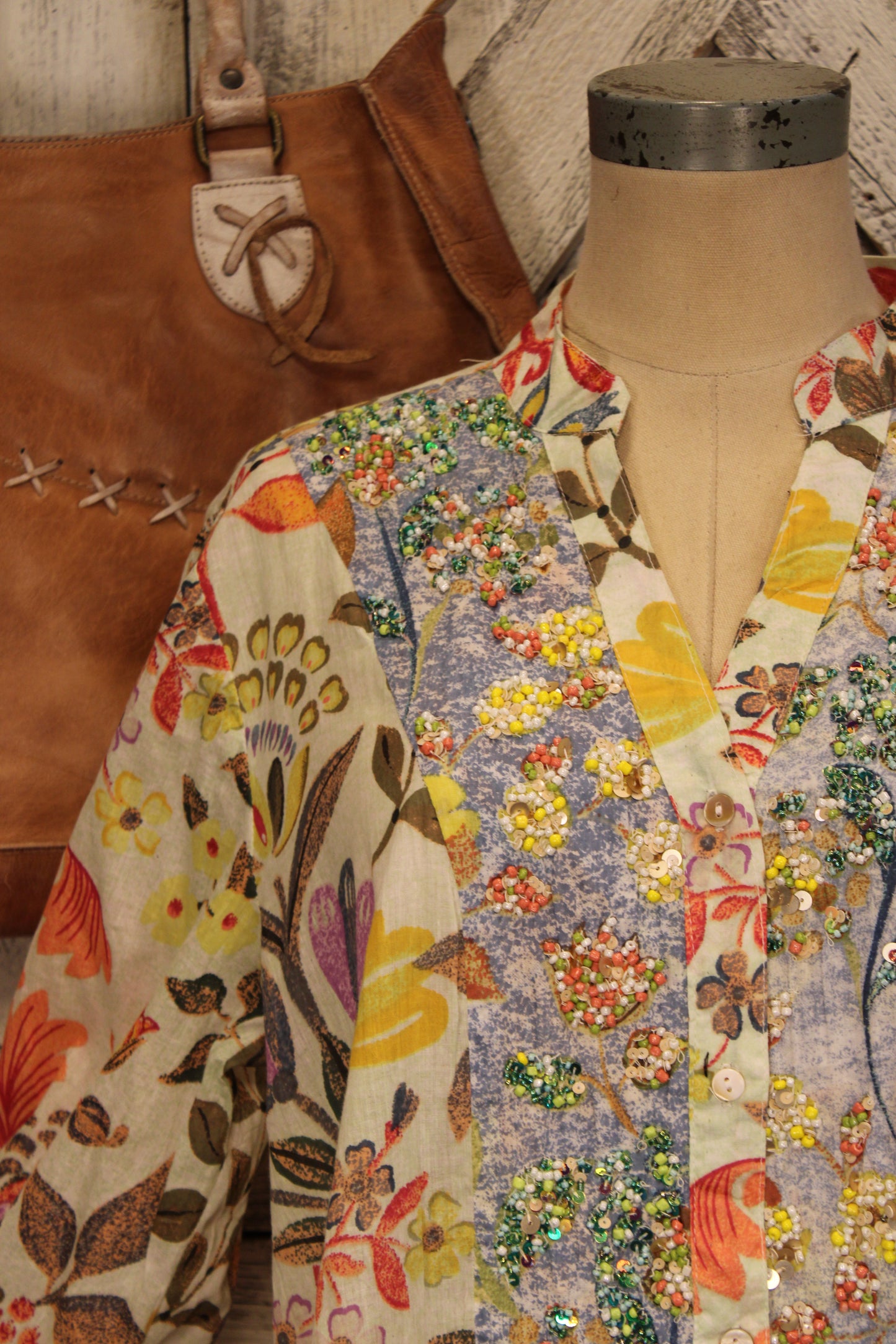 Island Mirage Cotton Mini Dress