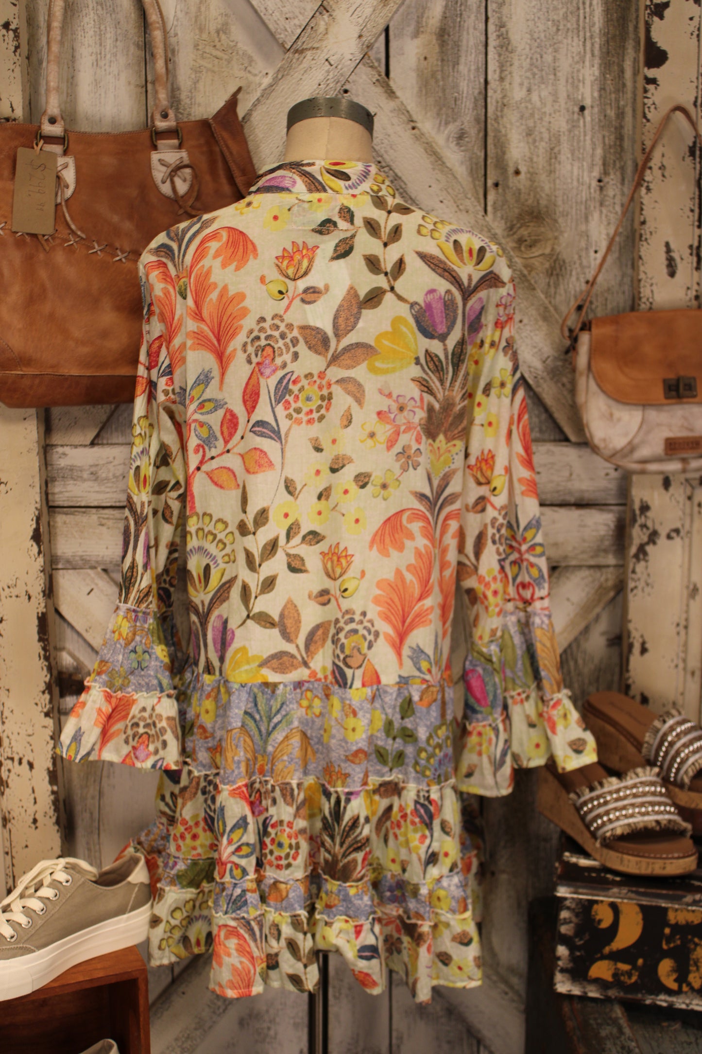 Island Mirage Cotton Mini Dress