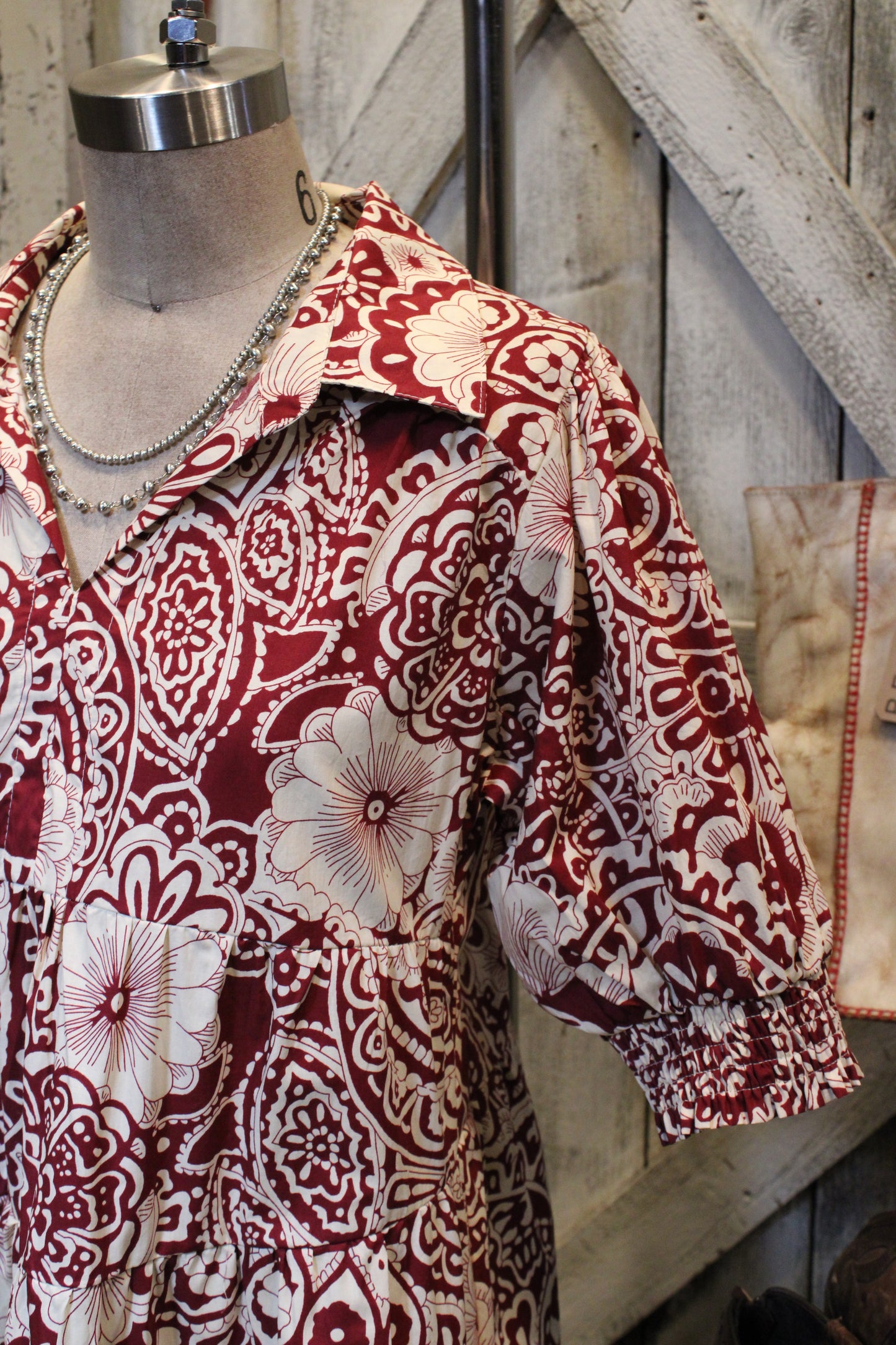 Waverly Sangria Dress