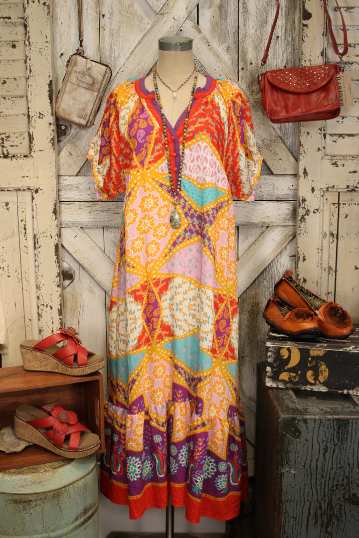 Festival Of Color Maxi Dress