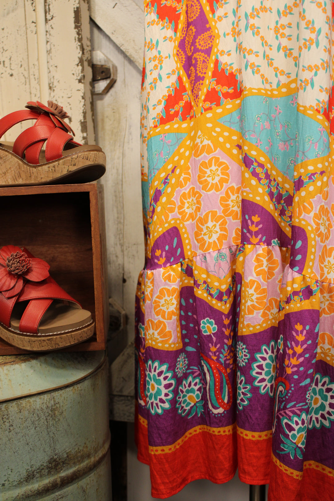 Festival Of Color Maxi Dress