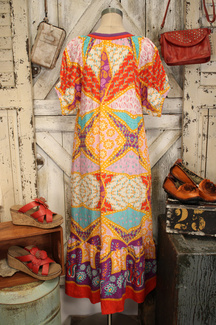 Festival Of Color Maxi Dress