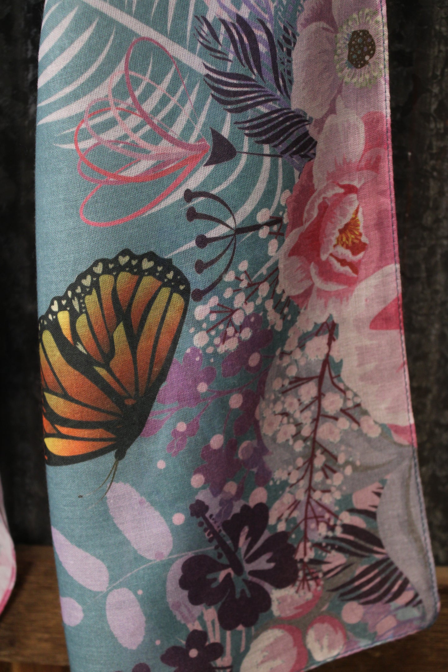 Flutter And Fern Scarf