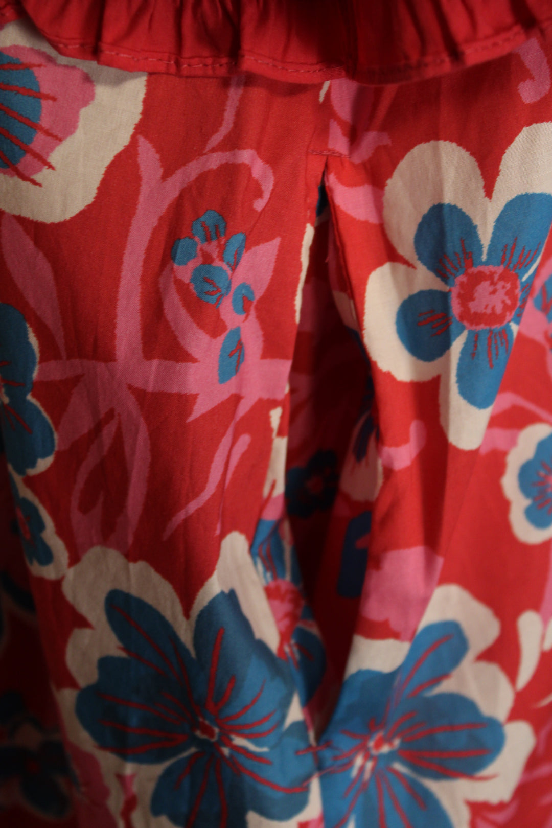 Boho Berry Ruffle Dress
