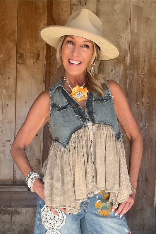 Greyson Sleeveless Top