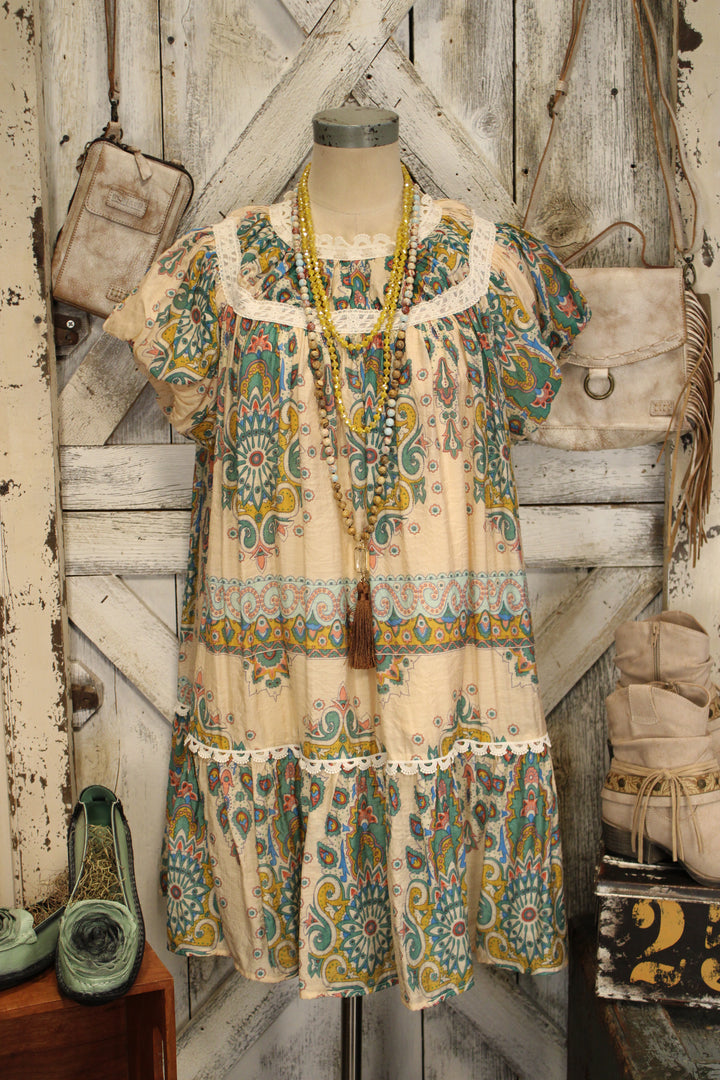 Gypsy Canvas Mini Dress