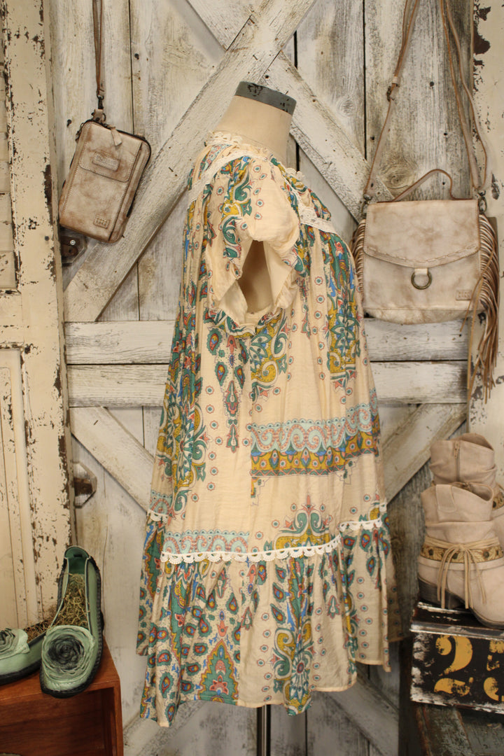 Gypsy Canvas Mini Dress