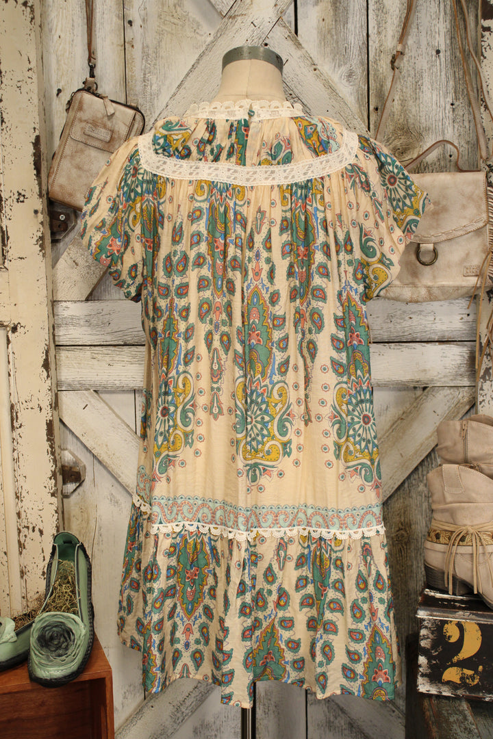 Gypsy Canvas Mini Dress
