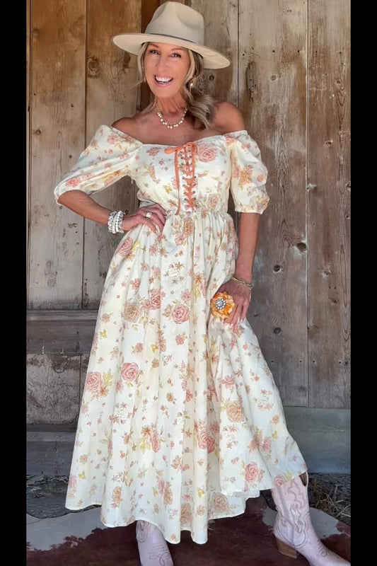 Evelyn English Rose Dress