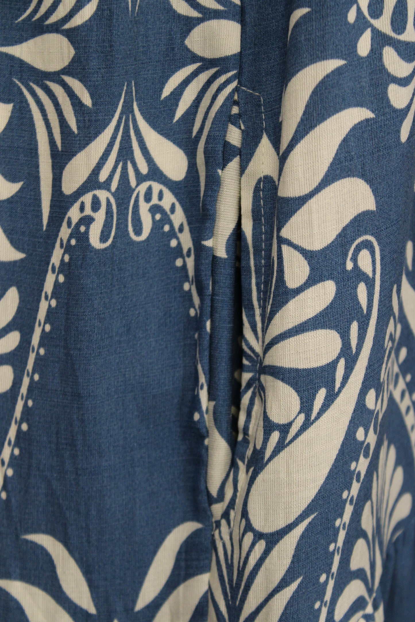 Artisan Ink Mosaic Blue Maxi Dress