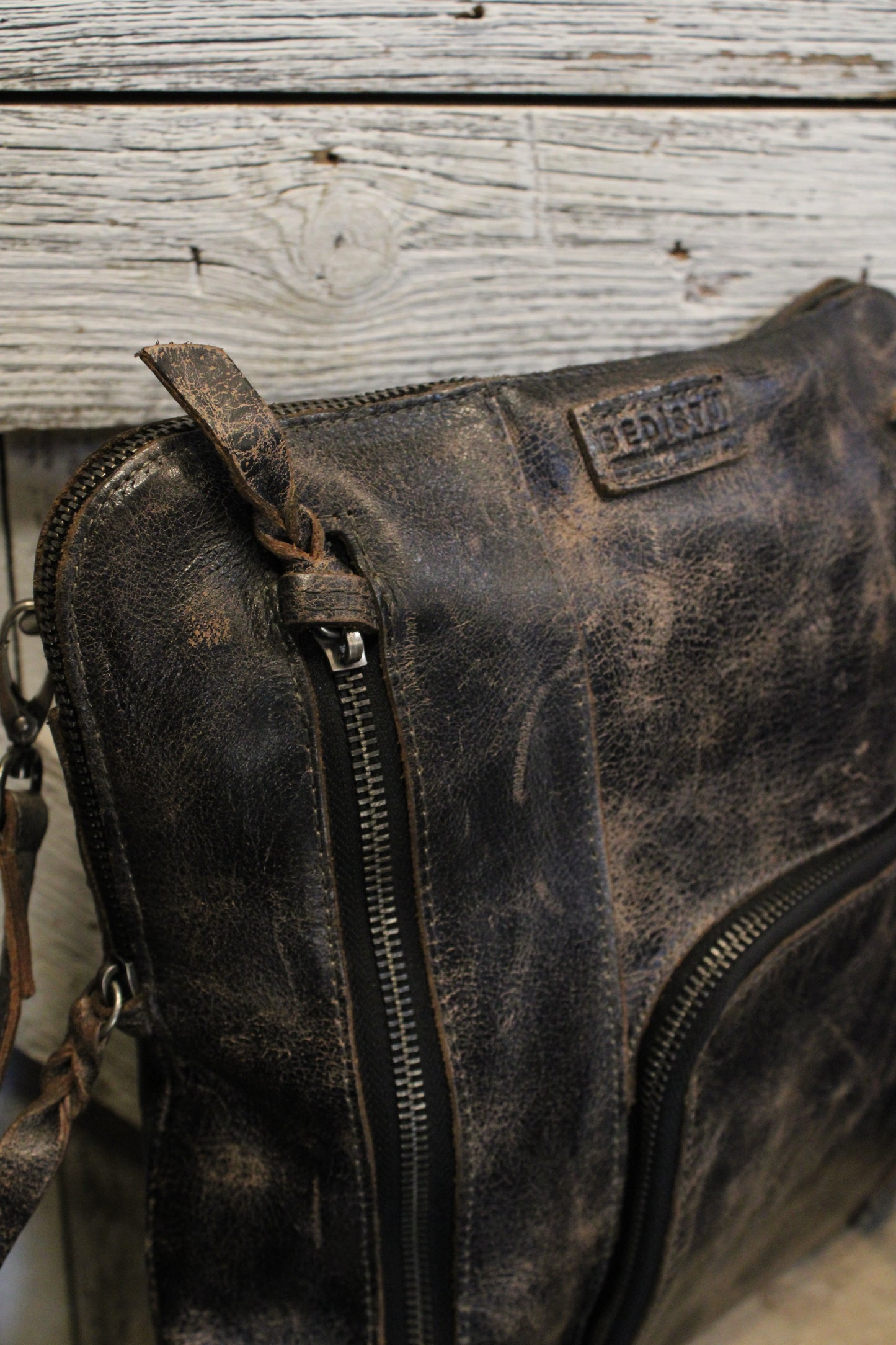 Bed|Stu Aiken Black Lux Handbag