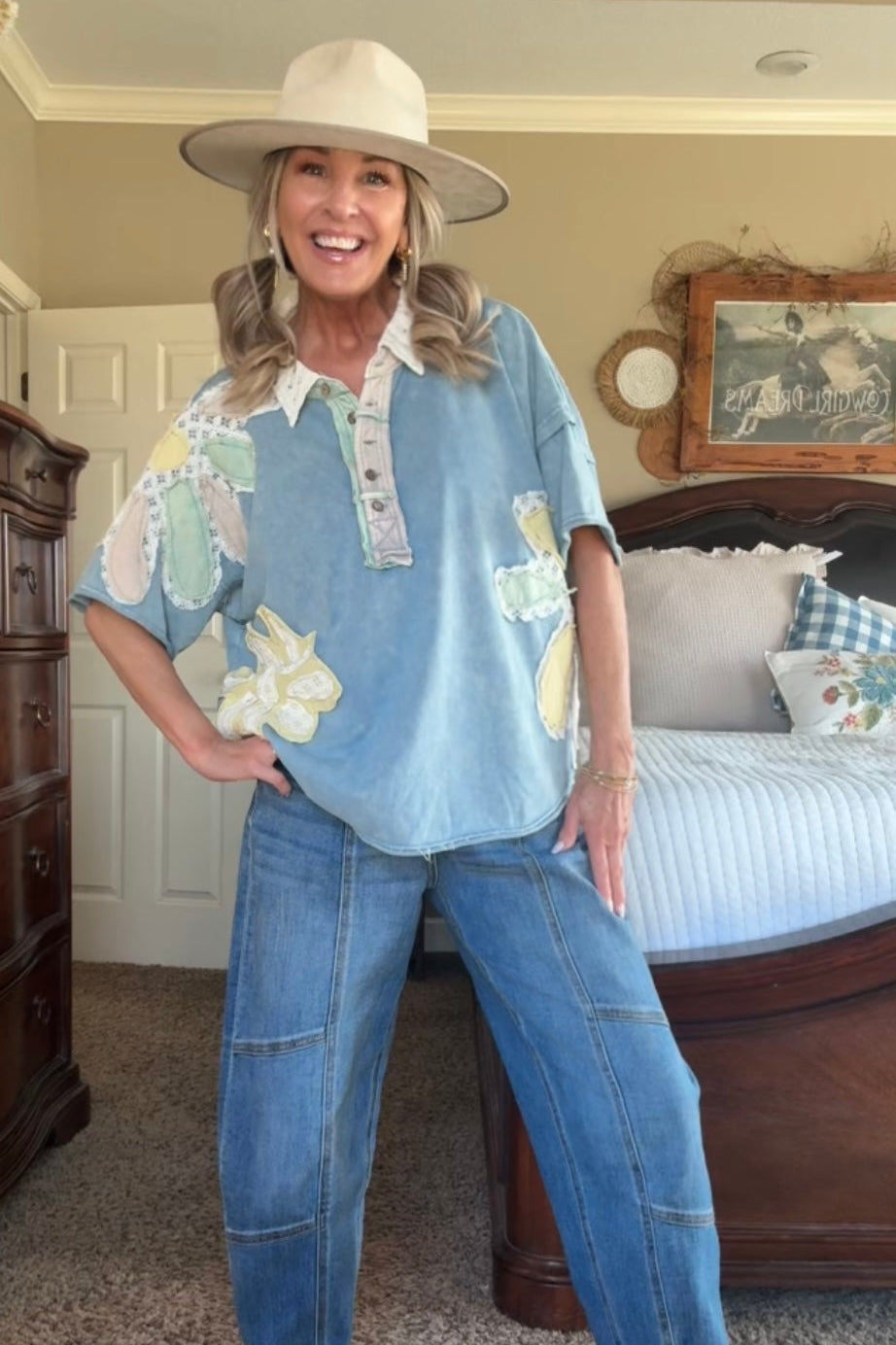 Floral Charm Casual Top