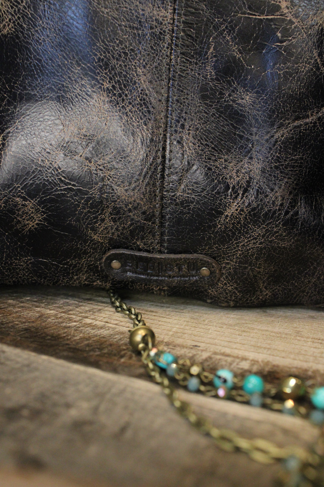 Bed|Stu Aiken Black Lux Handbag