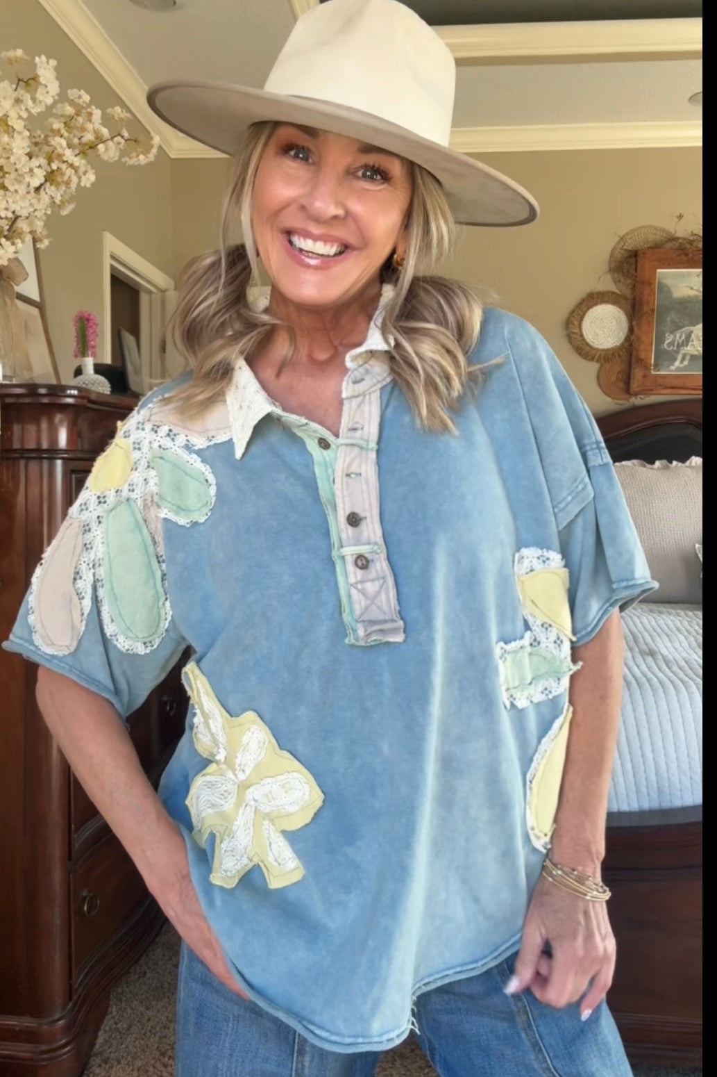 Floral Charm Casual Top