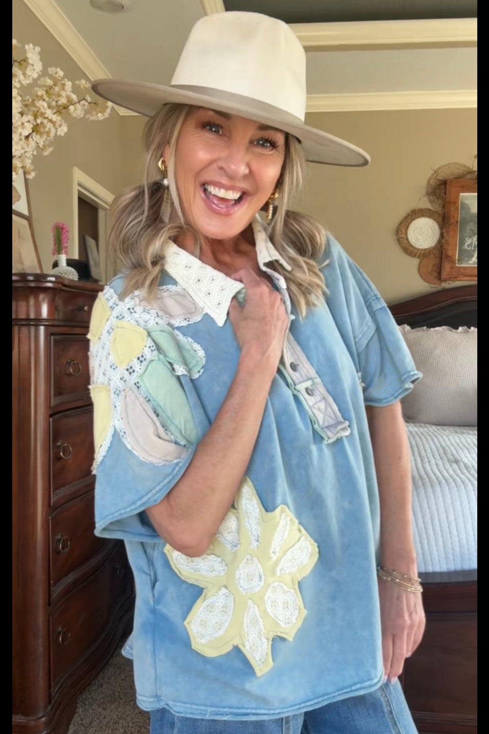 Floral Charm Casual Top
