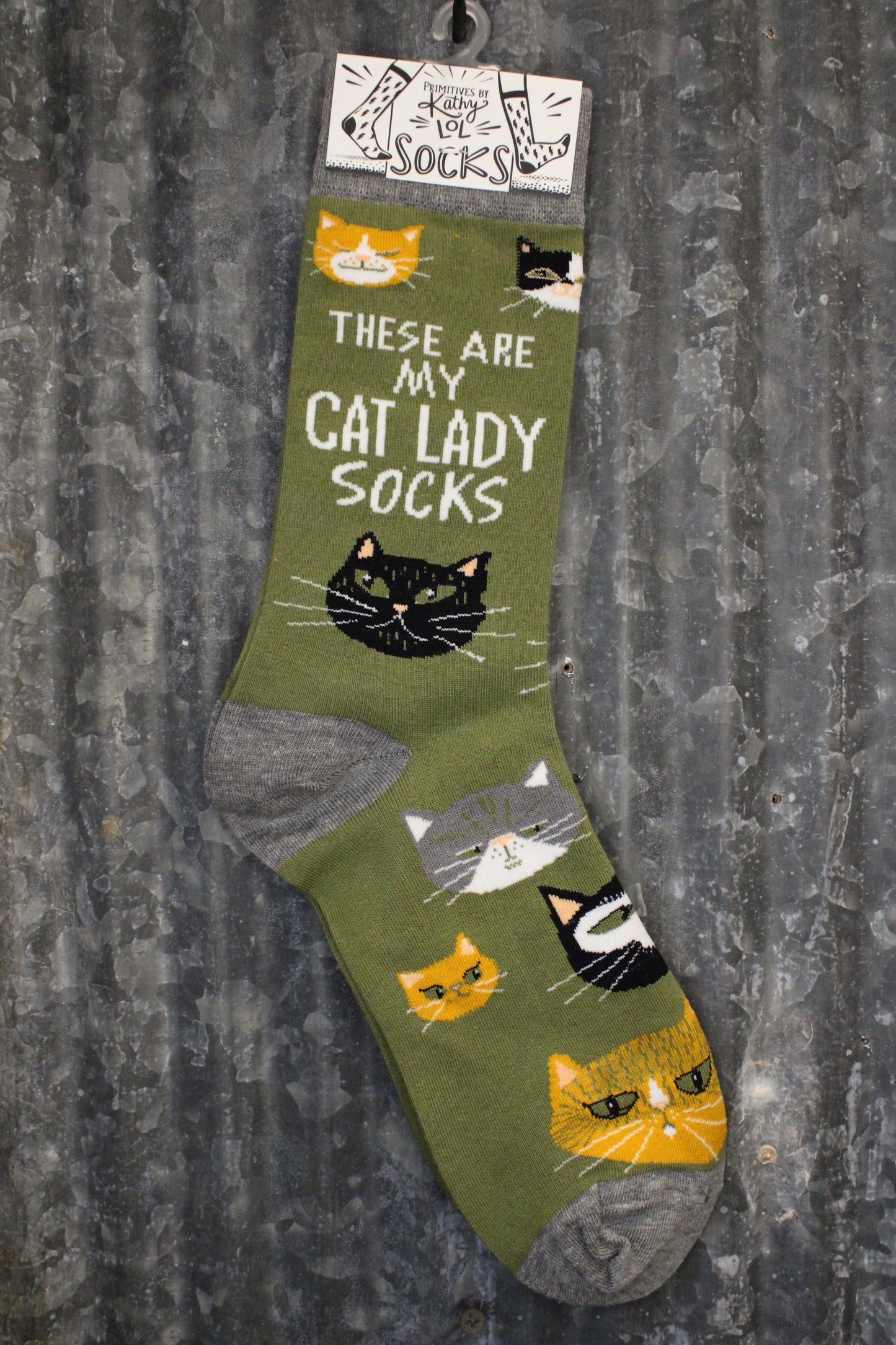 These Are My Cat Lady Socks