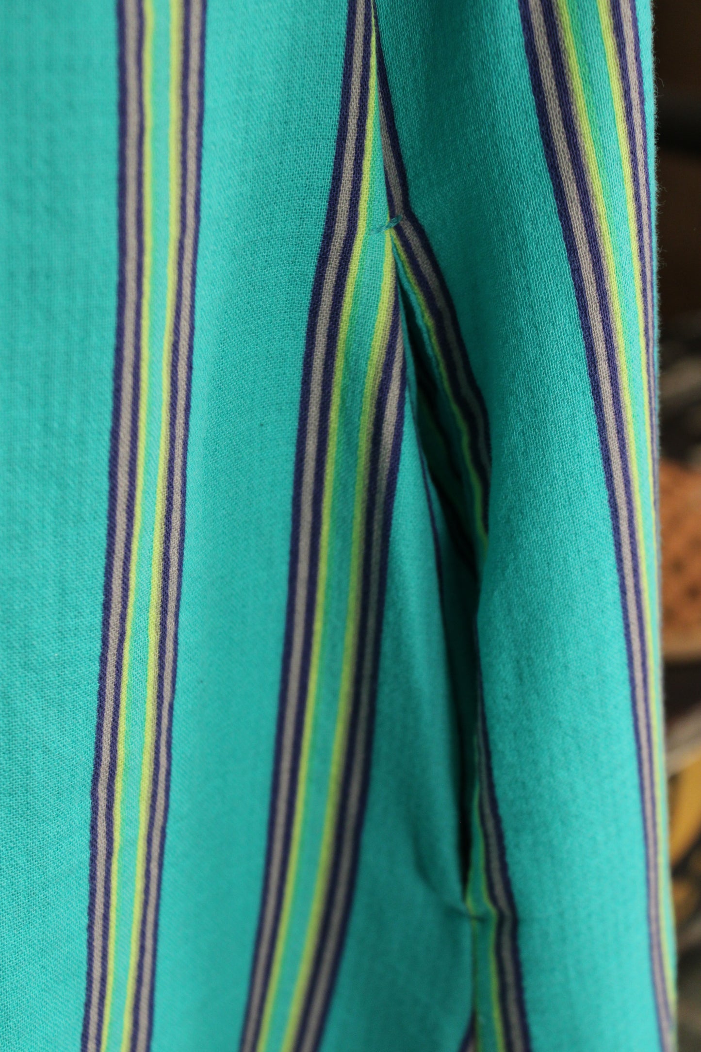 Blooms And Stripes Dress