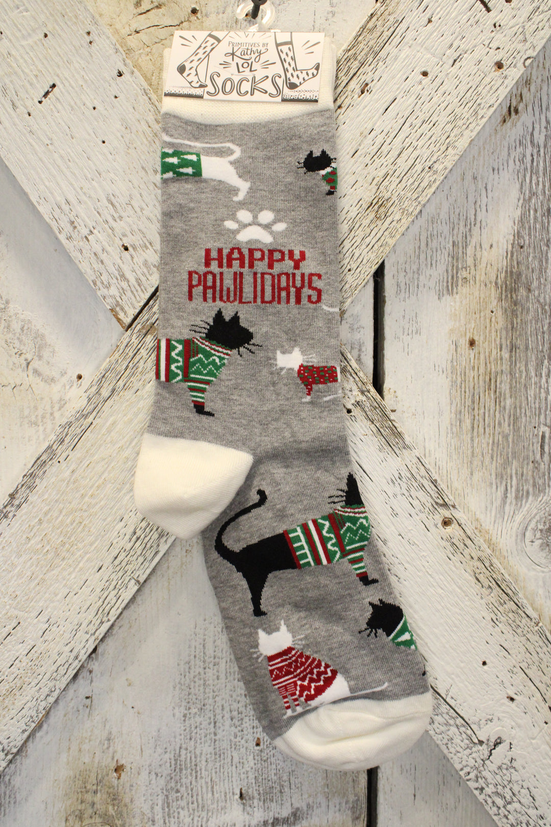 Happy Pawlidays Socks