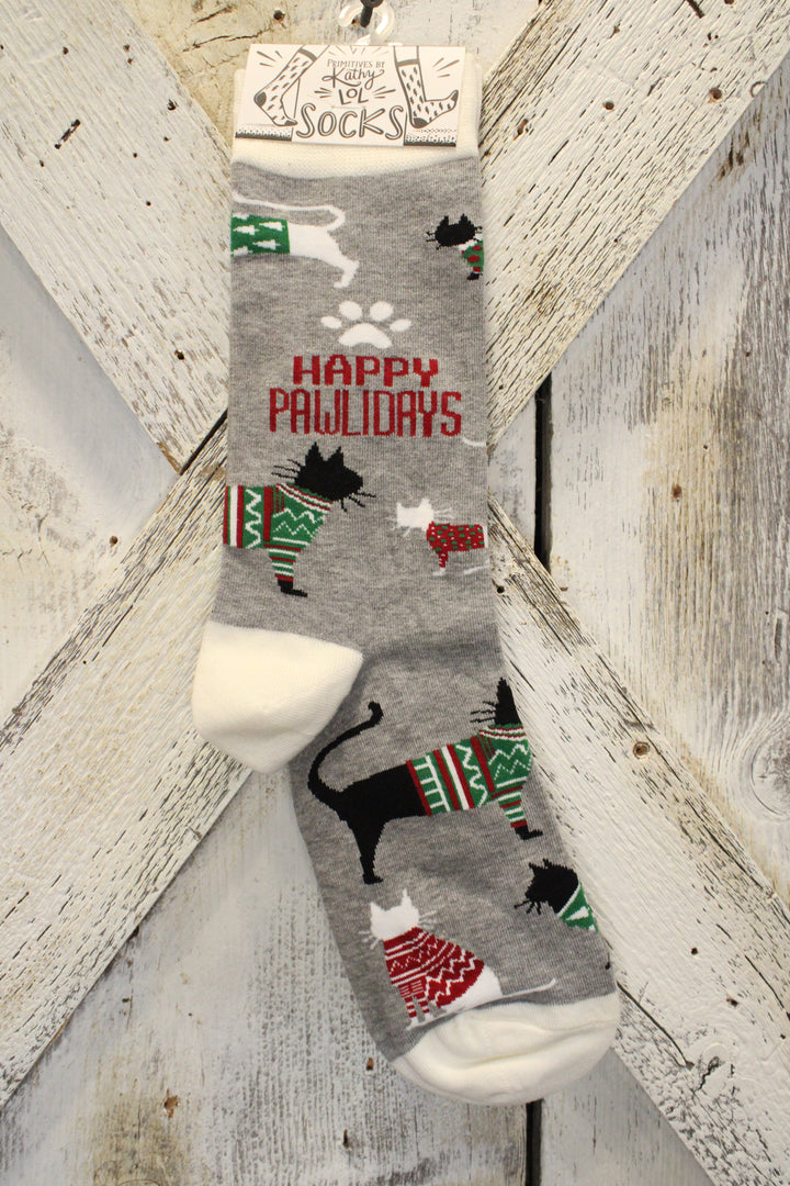Happy Pawlidays Socks