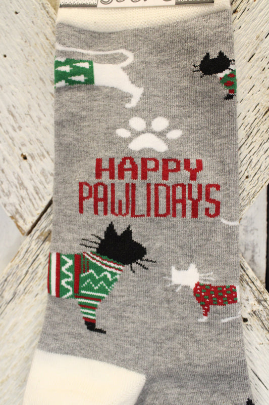 Happy Pawlidays Socks