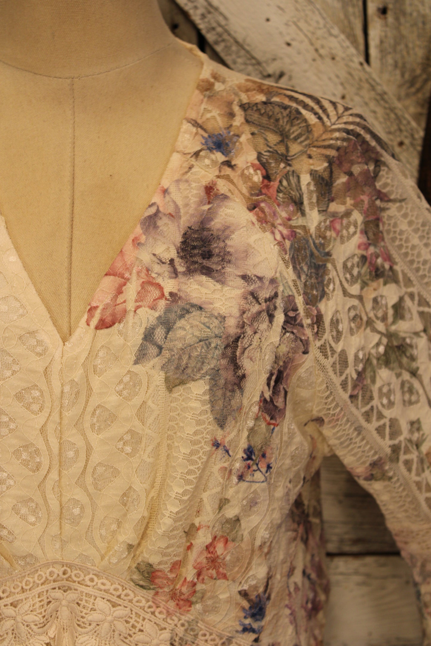 Lead Singer Watercolor Beige Dress