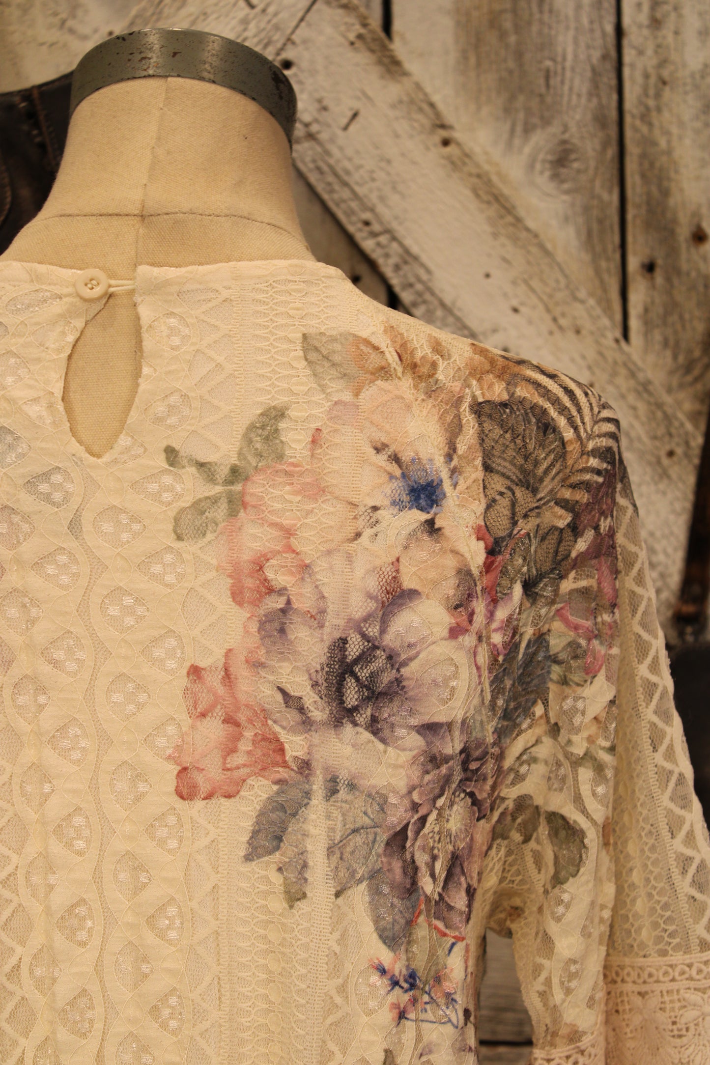 Lead Singer Watercolor Beige Dress