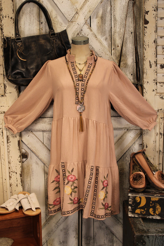 Petal Lane Tiered Dress