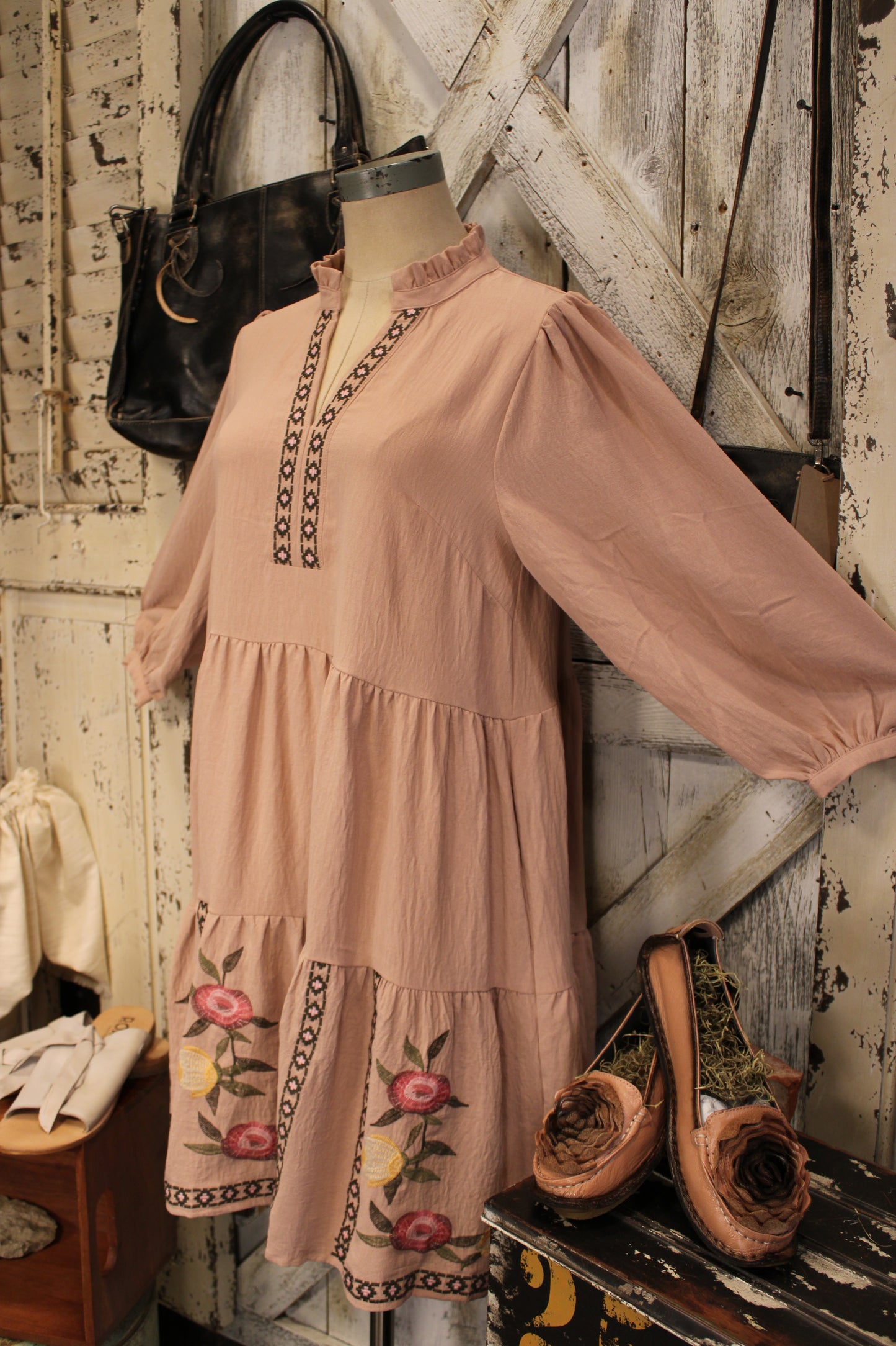 Petal Lane Tiered Dress