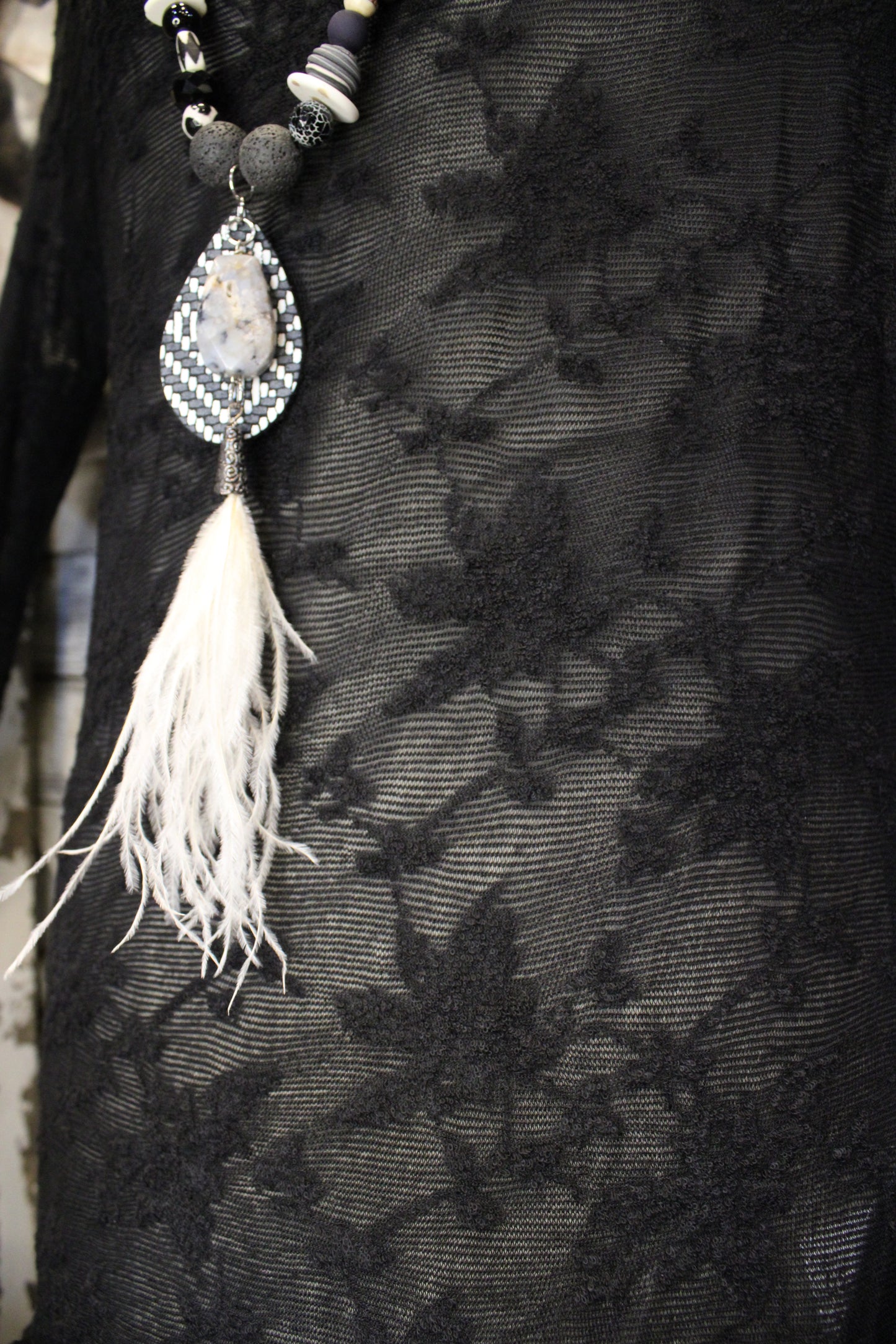 Midnight Kiss Mesh Top