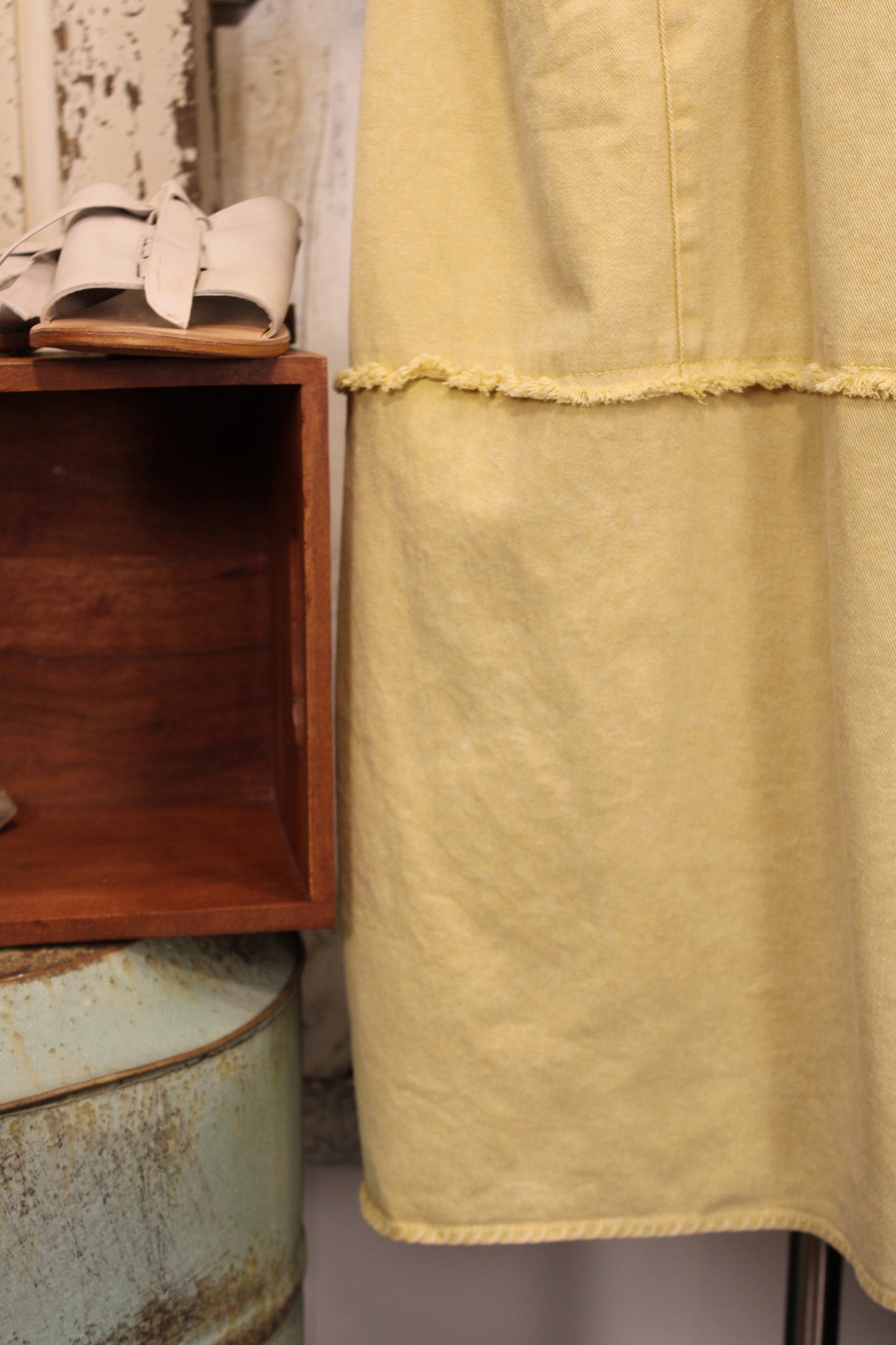 Lemon Drop Pocket Dress