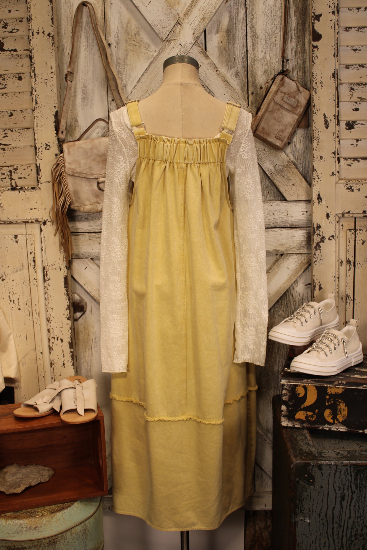 Lemon Drop Pocket Dress