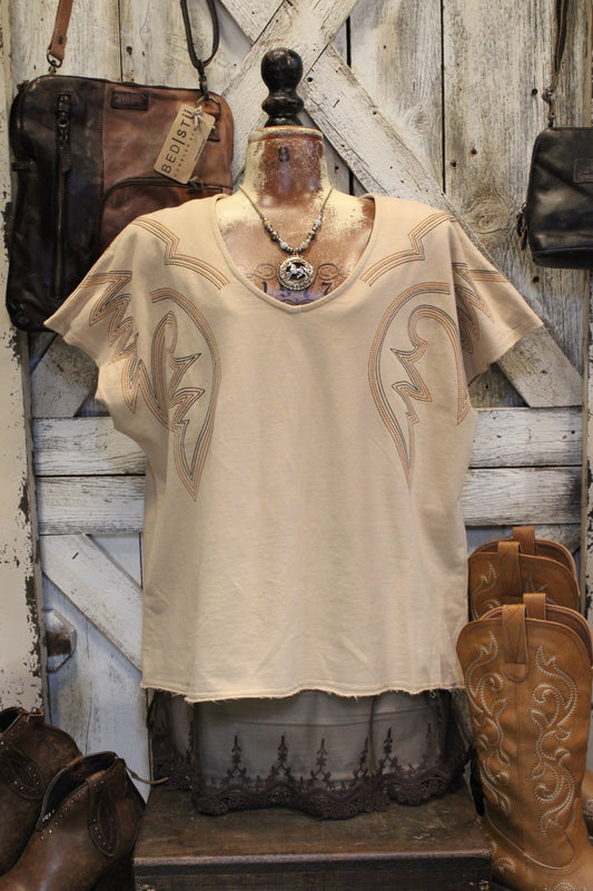 Boot Stitch Top
