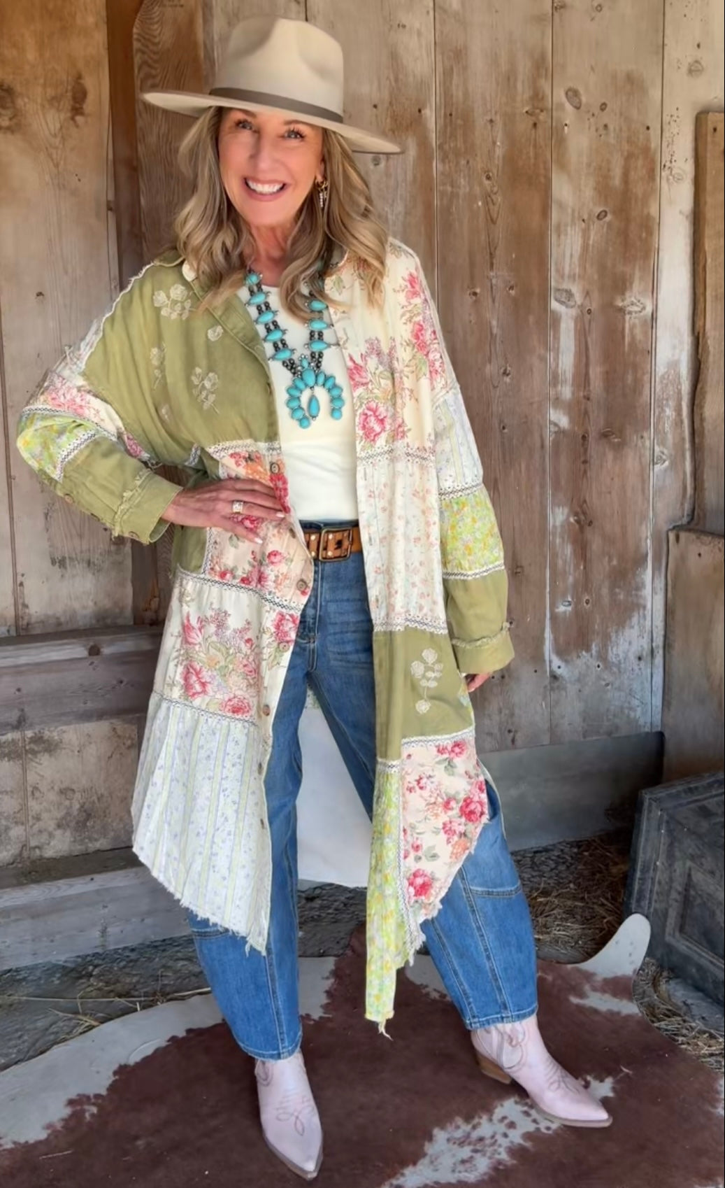 Bloomfield Lace Shirt Dress