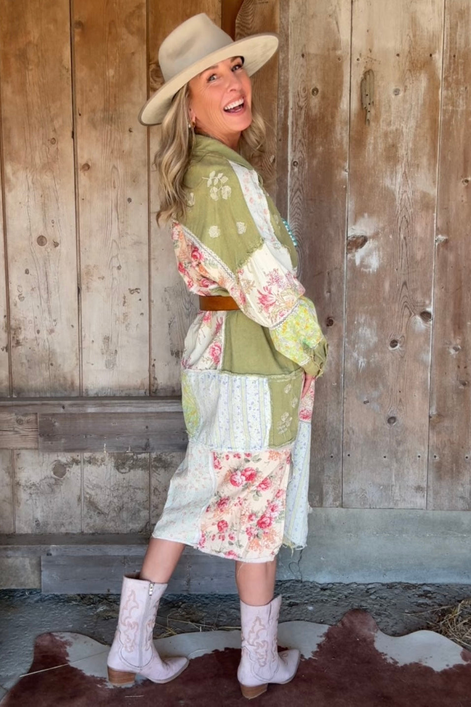 Bloomfield Lace Shirt Dress