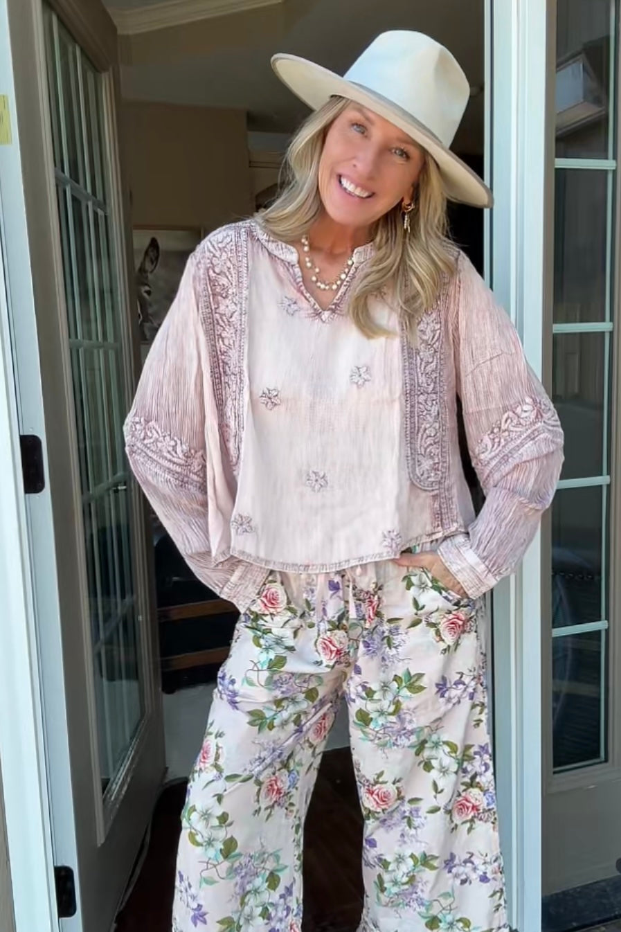 Sweetwater Blush Blouse