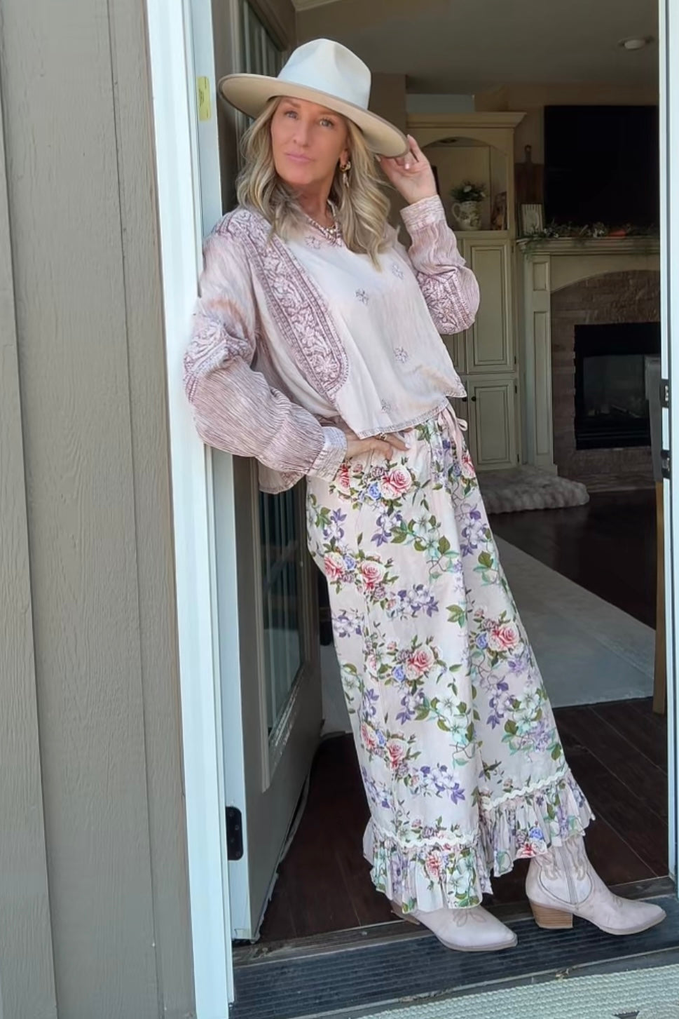 Fun and Frilly Flower Pants