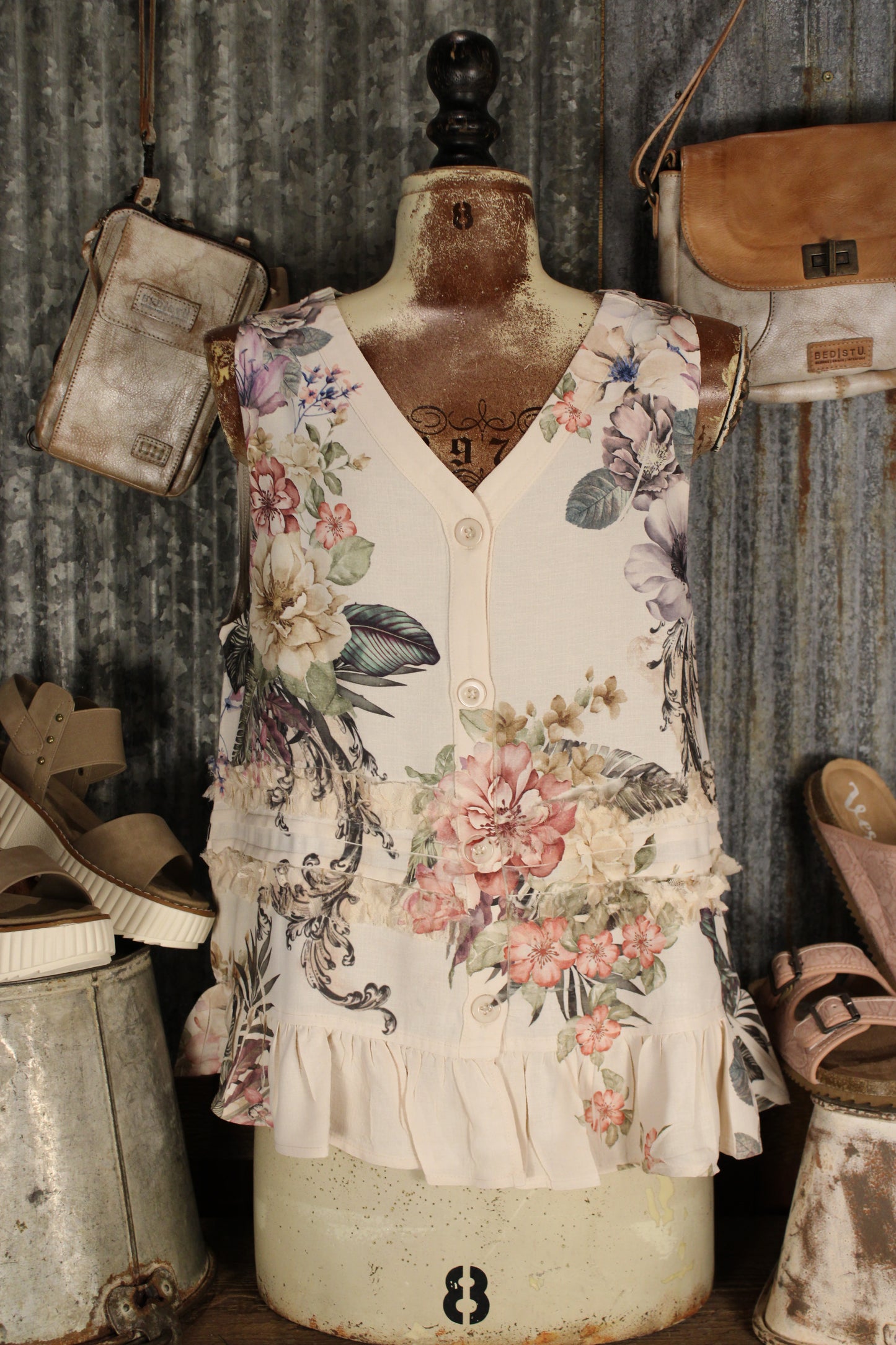 Meadowlight Watercolor Vest