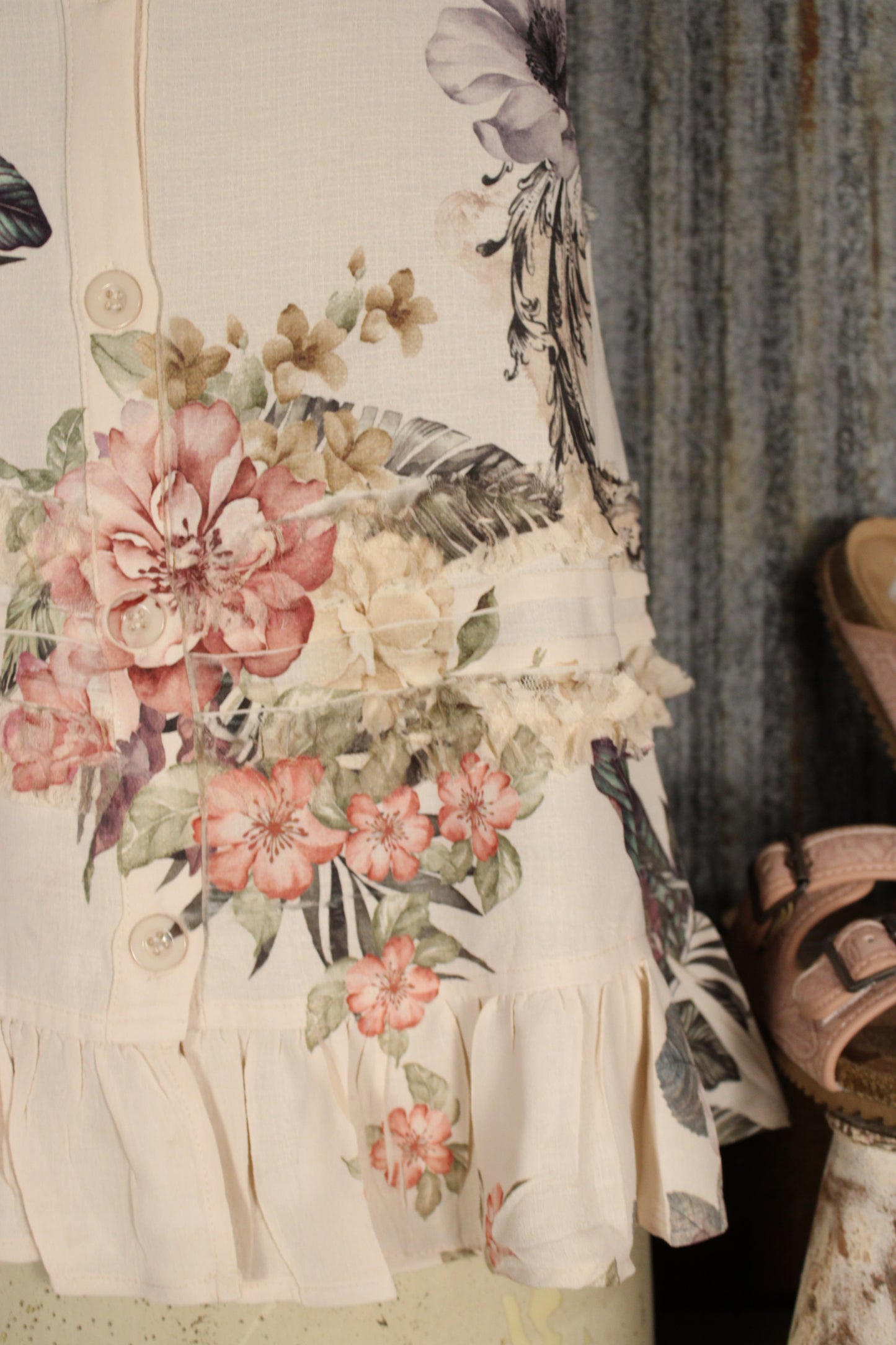 Meadowlight Watercolor Vest