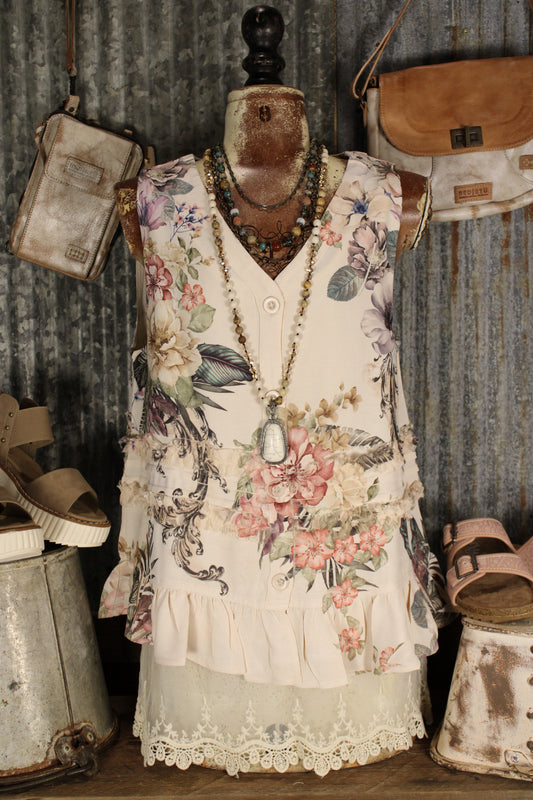 Meadowlight Watercolor Vest
