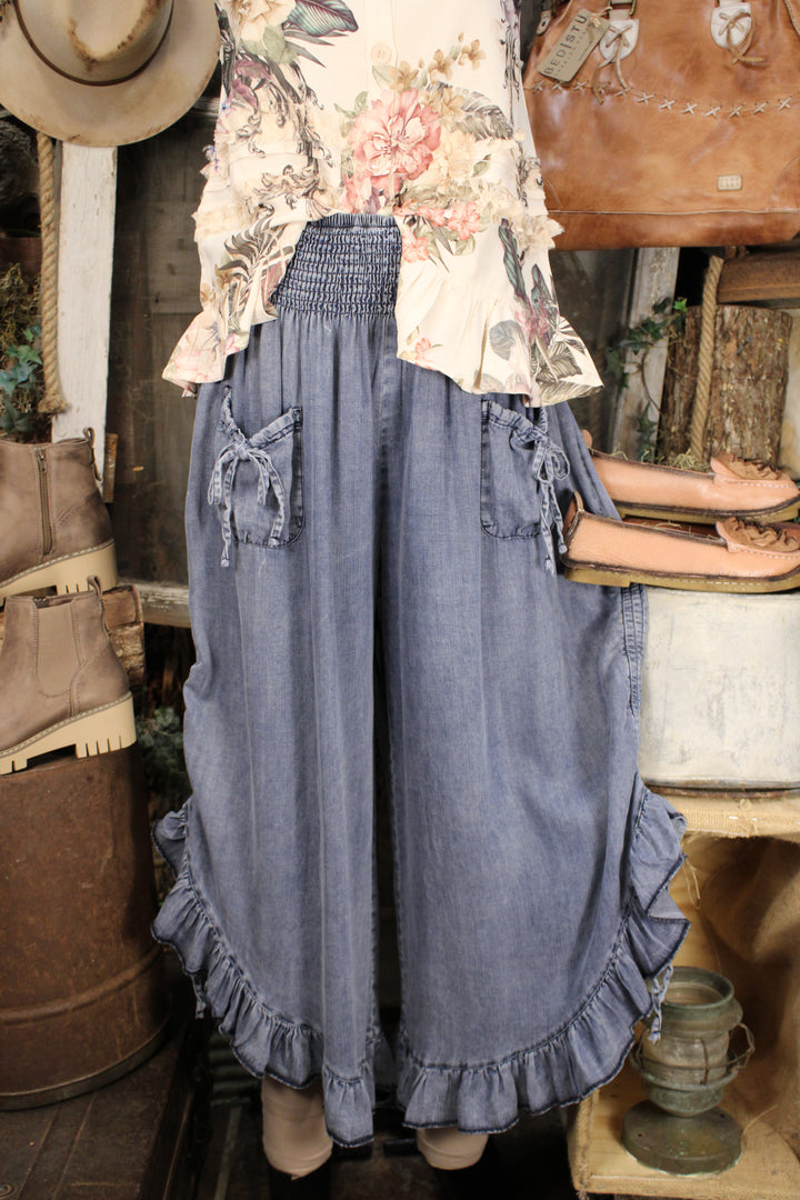 Cloverfield Blue Bloomer Pants